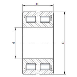 Bearing NNCL4934 V ISO