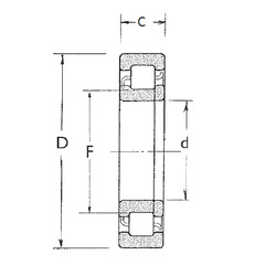 Bearing NUP2217 FBJ