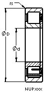 Bearing NUP2314 E AST