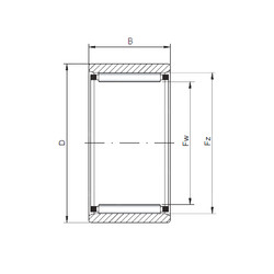 Bearing RNAO6x13x8 ISO