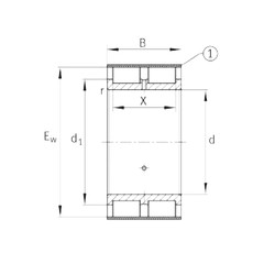 Bearing RSL185016-A INA