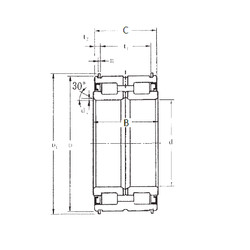 Bearing SL04-5016NR FBJ