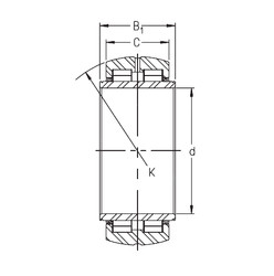 Bearing SL06 036 E INA