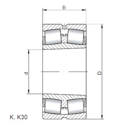 Bearing 23232 KCW33 CX