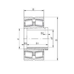 Bearing 23244 KCW33+AH2344 CX