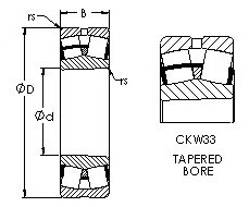 Bearing 23232CKW33 AST