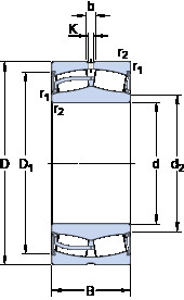 Bearing 23230-2CS5/VT143 SKF