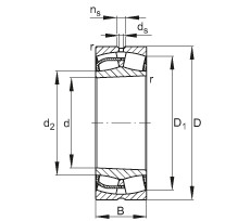 Bearing 23248-E1-K FAG