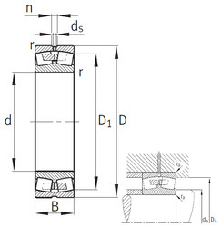 Bearing 23264-MB FAG