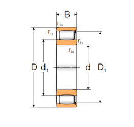 Bearing C2214V MPZ