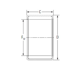 Bearing YM222820 KOYO