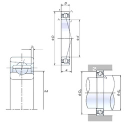 Bearing 70BNR10H NSK