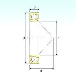 Bearing 718/560 A ISB