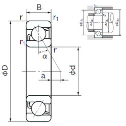 Bearing 7006 NACHI