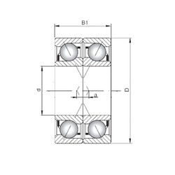 Bearing 7007 CDF ISO