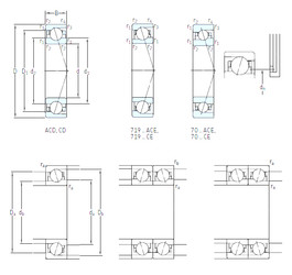 Bearing 71803 ACD/HCP4 SKF