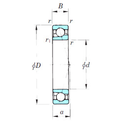 Bearing 7008CPA KOYO