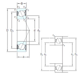 Bearing SS7202 CD/HCP4A SKF