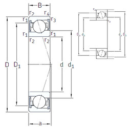 Bearing VEB 95 /S/NS 7CE1 SNFA