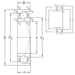 Bearing VEB 20 7CE1 SNFA