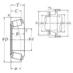 Bearing M86647/M86610 NSK