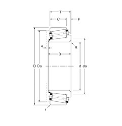 Bearing 80030/80066X Gamet