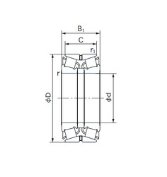 Bearing 70KDE13 NACHI