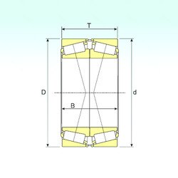 Bearing 32222J/DF ISB