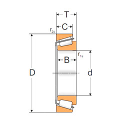 Bearing 32313B MPZ