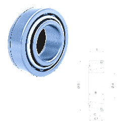 Bearing U399/U365L+COLLAR Fersa