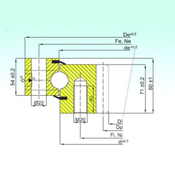 Bearing ZB1.25.1455.200-1SPTN ISB