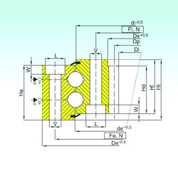 Bearing ZB2.22.1088.200-1SPPN ISB