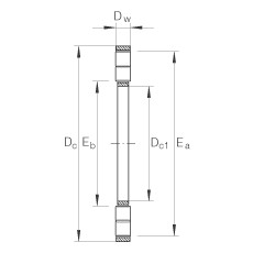 Bearing K89322-M INA