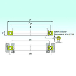 Bearing RE 11012 ISB