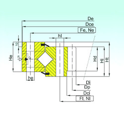 Bearing ZR1.45.1830.400-1SPPN ISB