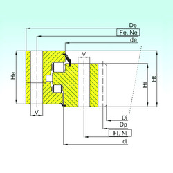 Bearing ZR3.20.1800.400-1SPPN ISB