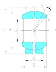 Bearing GEZ254ES LS