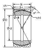 Bearing GEH420HCS AST