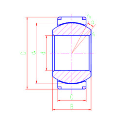 Bearing GEH400XT LS