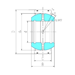 Bearing GEK60XS-2RS LS