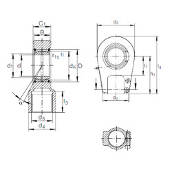 Bearing GIHRK 80 DO INA