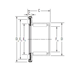 Bearing RAX 730 Timken