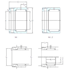 Bearing NX15 SKF