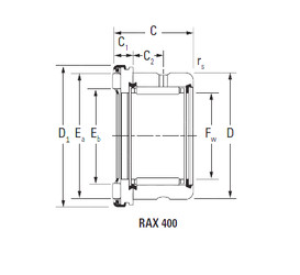 Bearing RAX 450 KOYO