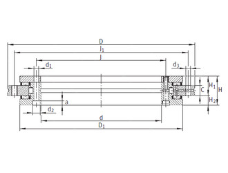 Bearing YRT80-TV INA