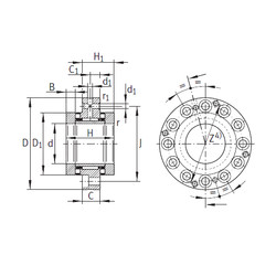 Bearing ZARF90210-TV INA