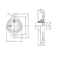 Bearing UFL006 NACHI