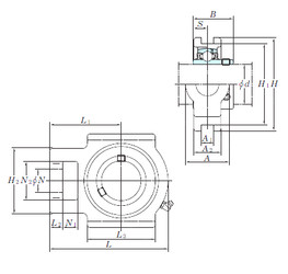 Bearing UCTX17 KOYO