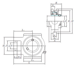 Bearing UCTX10E KOYO