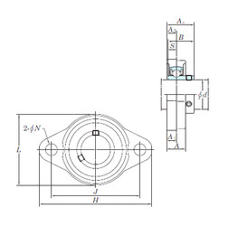 Bearing UFL001 KOYO